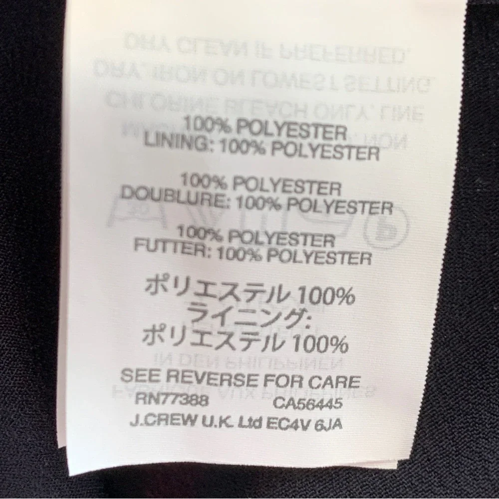 J. Crew Collection Pop Stripe Sheath Dress Navy Azalea size 6 - Picture 8 of 8